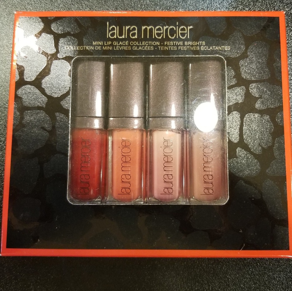 Brand New Laura Mercier Lip Gloss Gift Set